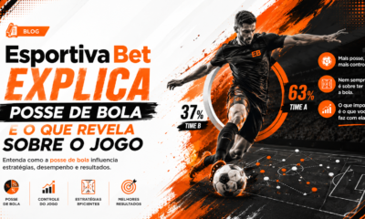 Esportiva Bet explica posse de bola e o que revela sobre o jogo
